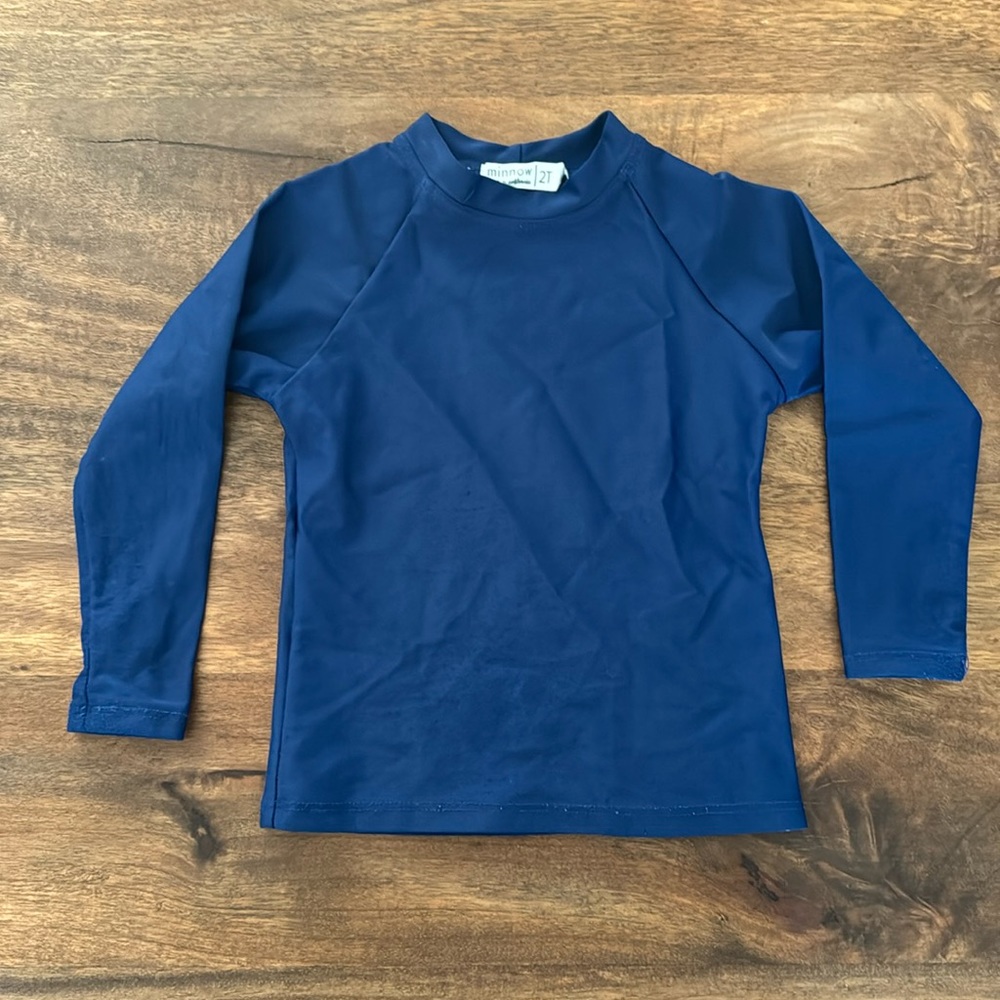 Minnow Long Sleeve Navy Rashguard